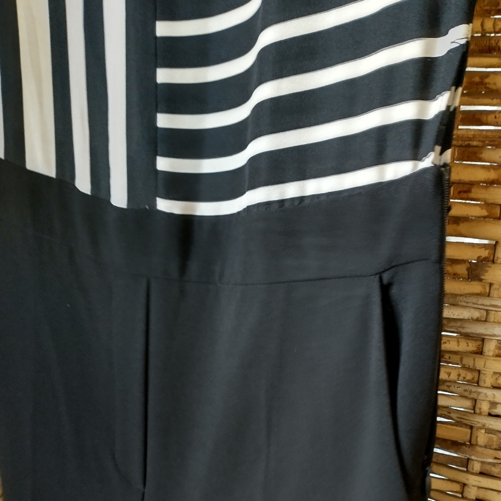 Overall black and white